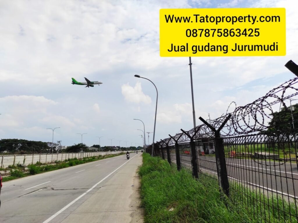 Jual Gudang Jurumudi Benda Tangerang di Kosambi Tato 087875863425